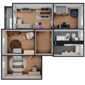 4 Raum Wohnung (86,63m²)